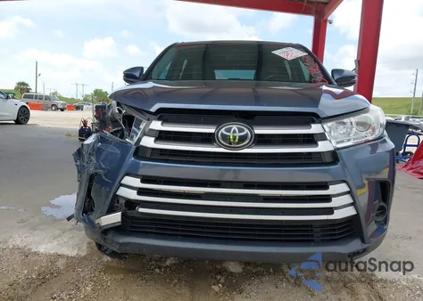 2019 Toyota Highlander Le from USA, damaged, VIN 5TDZARFH3KS052017